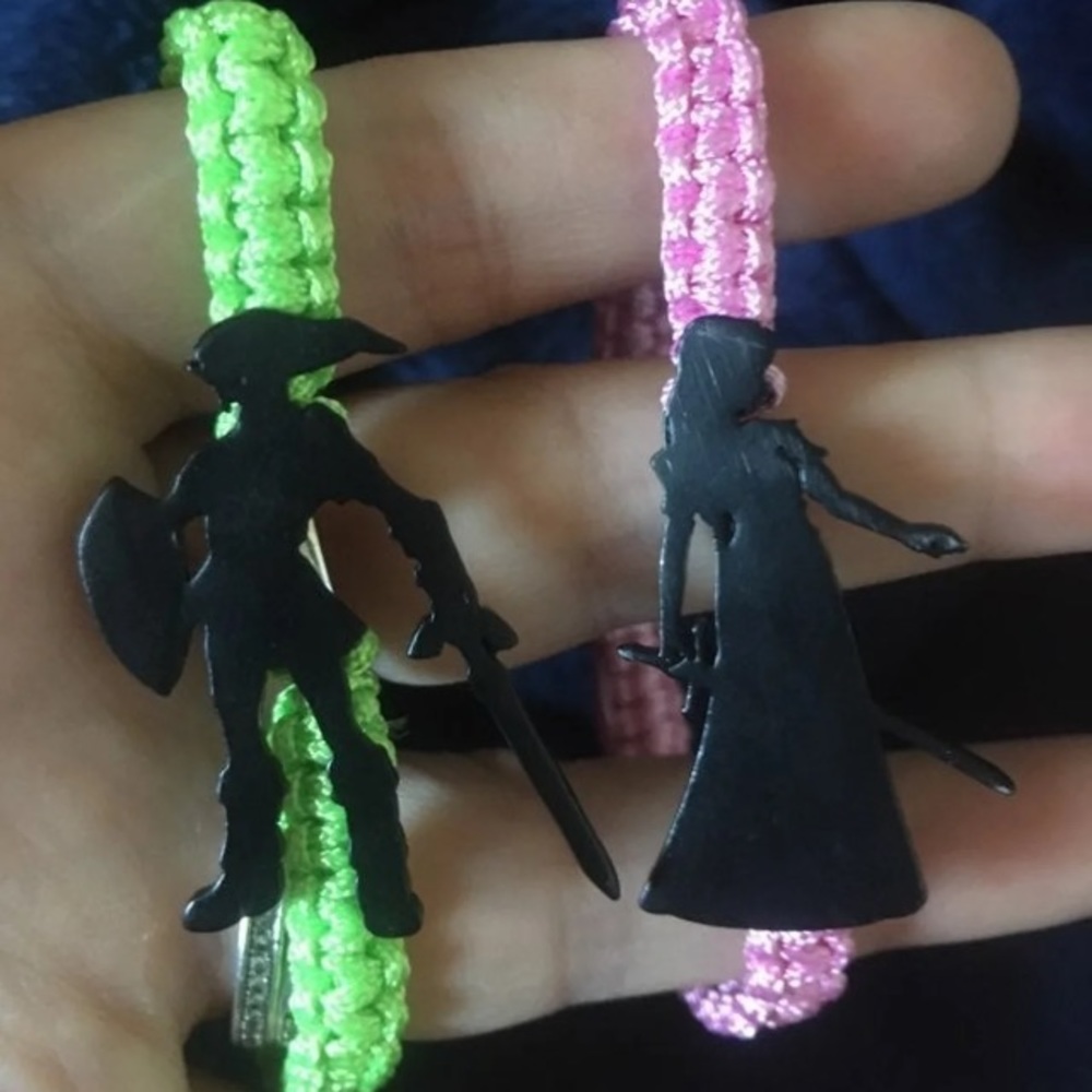 Link and Zelda Bracelets